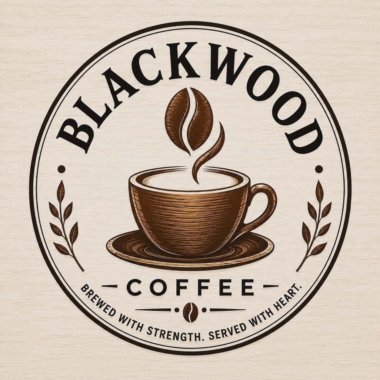 BLACKWOOD COFFEE logo
